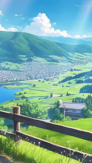 晴空万里