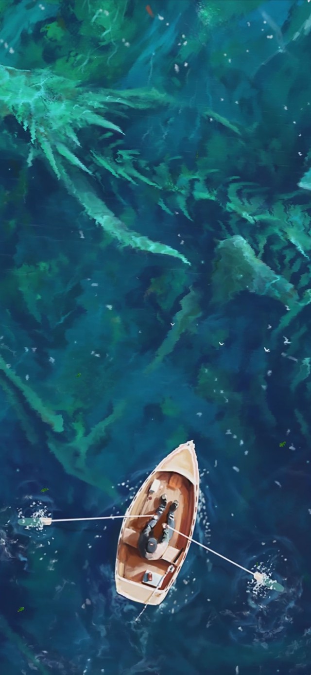 蔚蓝海景