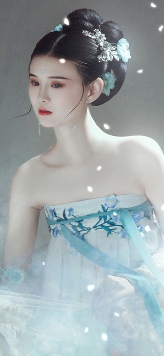 4K古风性感美女