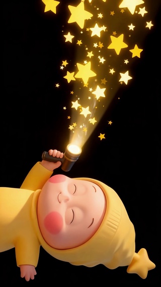 星星手电星星人