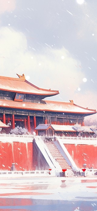 雪中故宫