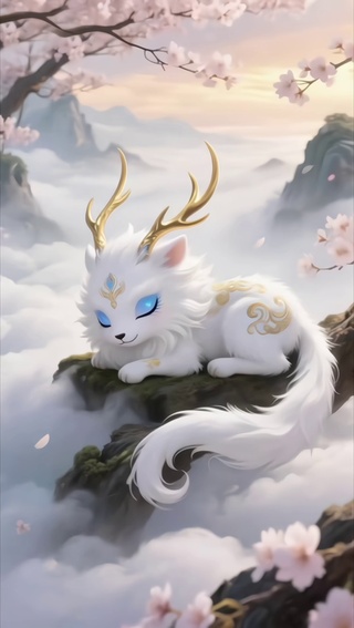 萌系上古神兽白泽