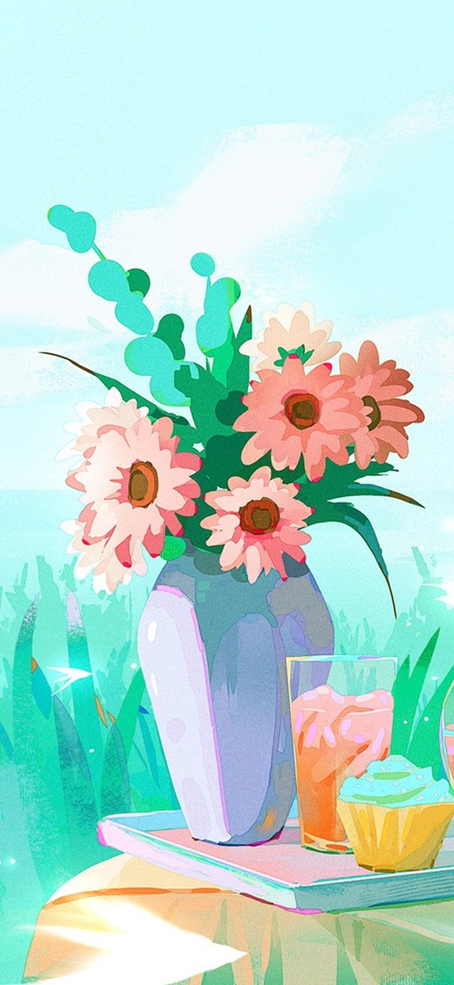 惬意的午后-绿色护眼版