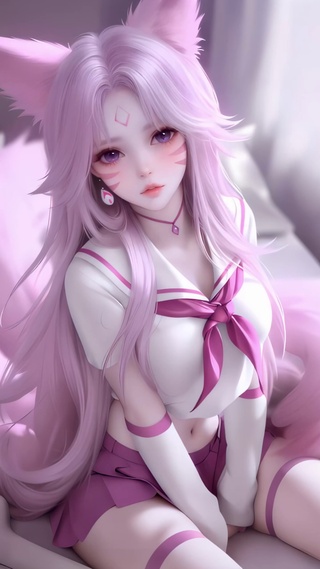九尾JK甜美阿狸