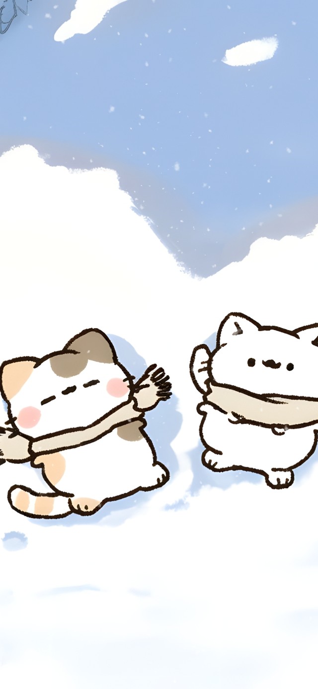冬雪小猫