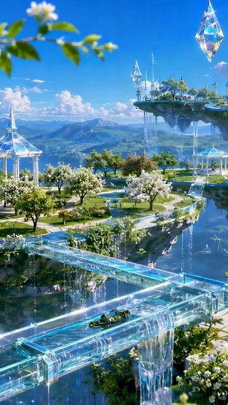 天空花园仙境
