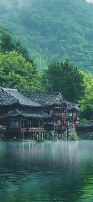 雨中江南