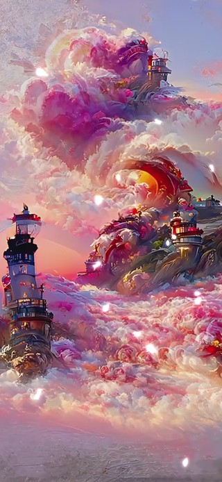 玫瑰海灯塔
