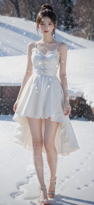 4k唯美，漫天大雪