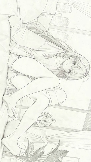 素描伊蕾娜