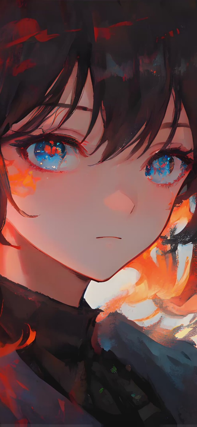 Fiery eyes