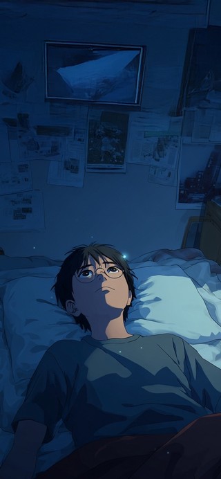 夏日房间男孩