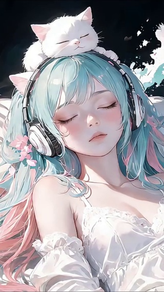 青烟墨染少女