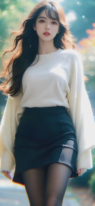 短裙气质美女