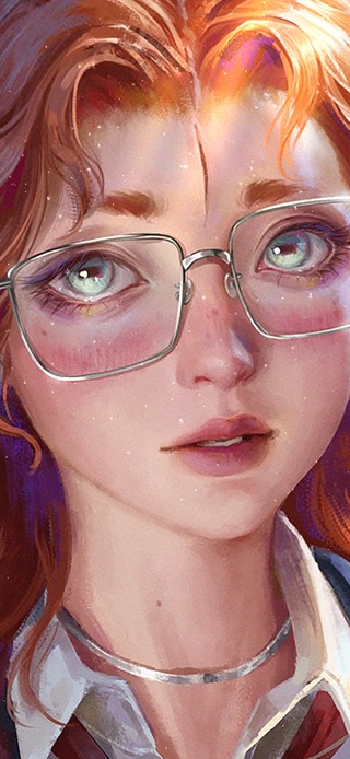 4k可爱小羊女孩