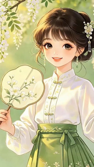 可爱女孩