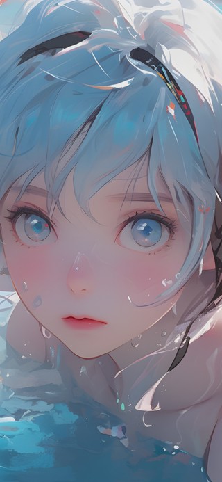 水中少女