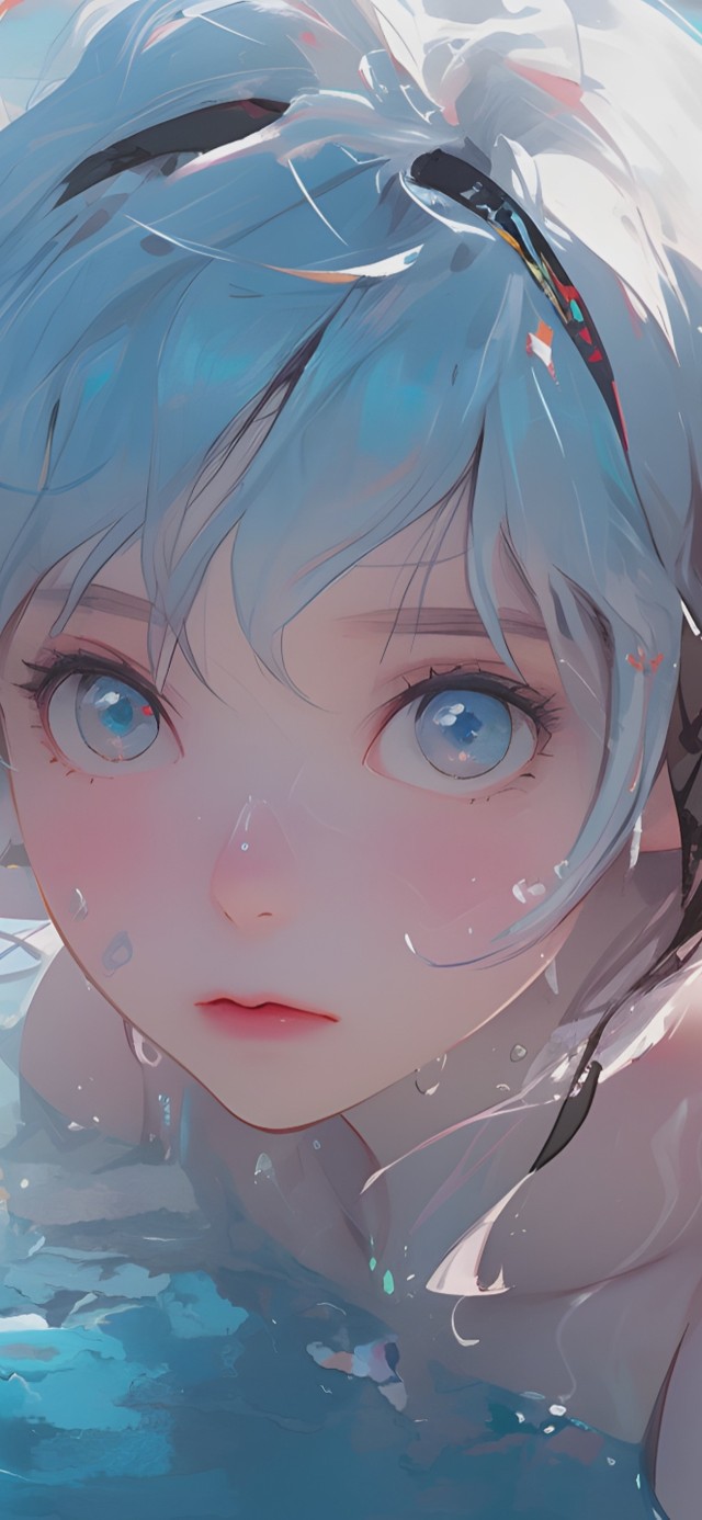 水中少女