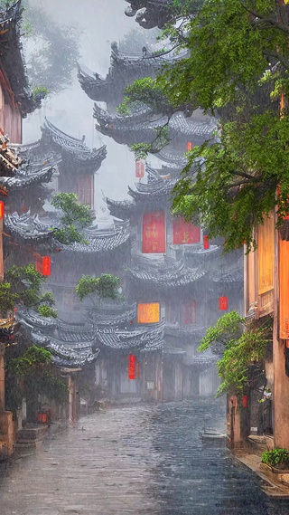 天青色等烟雨 而我在等你