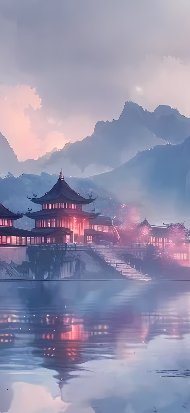 梅花湖泊古镇