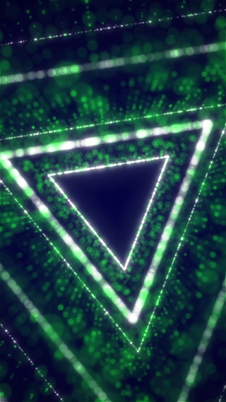 绿色三角-完整(无限隧道系列)