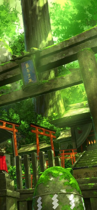 幽静山林神社