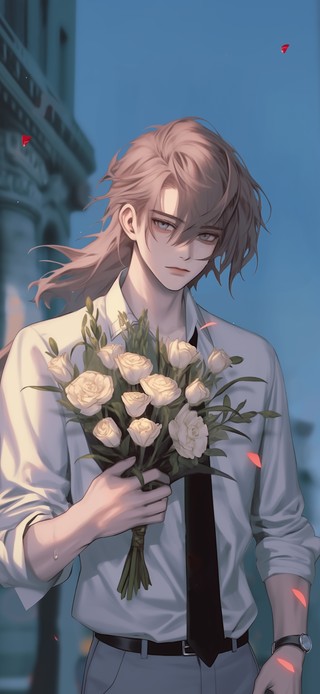 4K 你的唯一 捧花少年