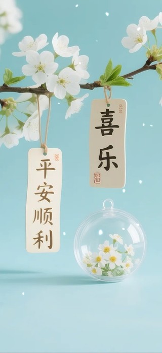 清新花