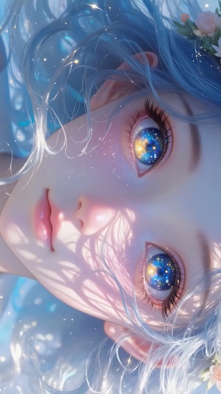 眼睛里有星星