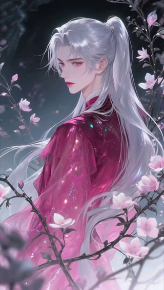 红衣美男