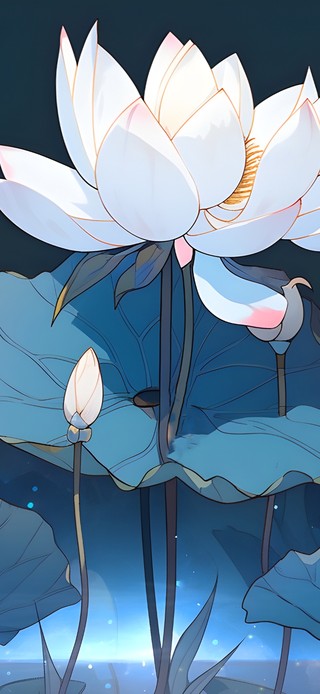 夜空荷花香