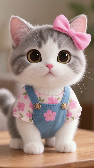 可爱小猫