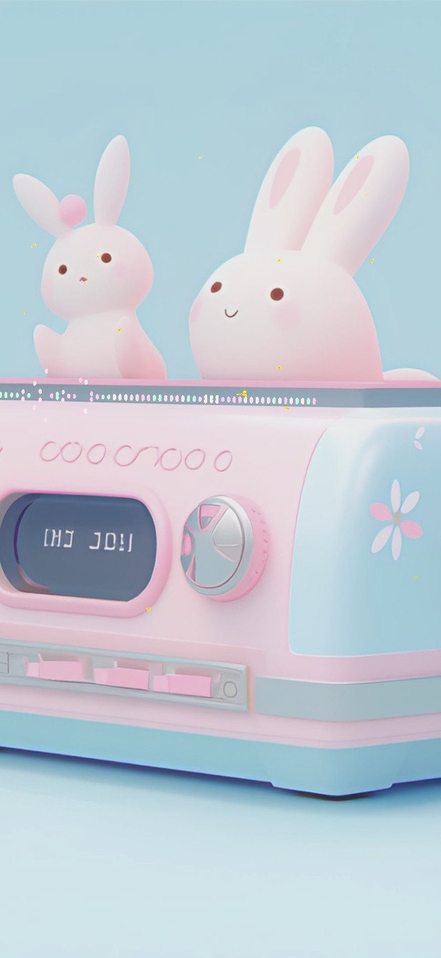 4K多巴胺兔子收音机