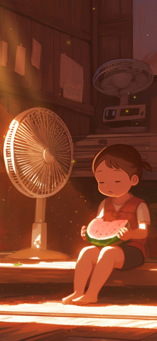 夏日童年的午后时光