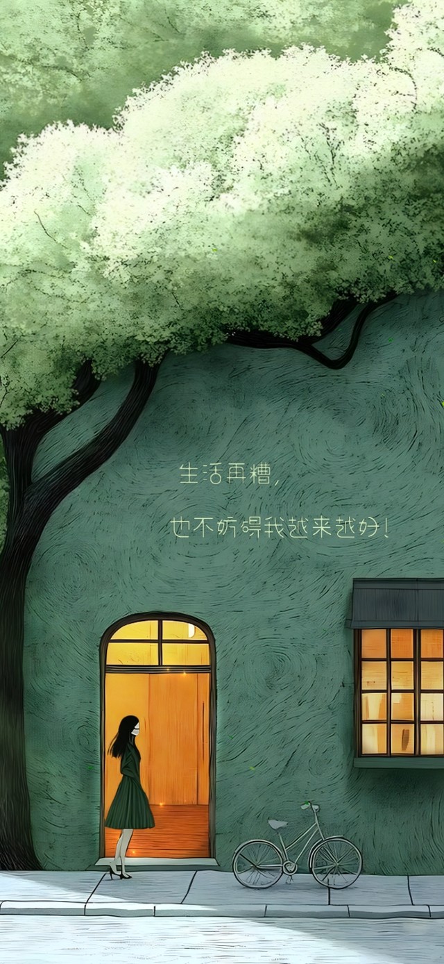 生活再糟~也不妨碍我越来越好！