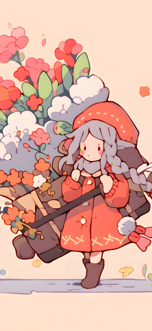卖花小女孩