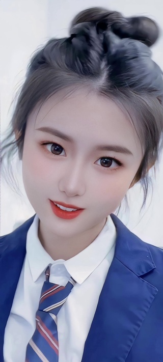 俏皮可爱美少女甜美乖巧呆萌治愈