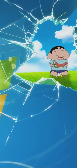 windows趣味蜡笔小新桌面