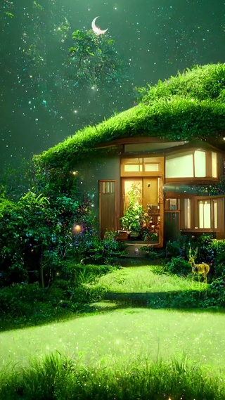 夜空童话小屋