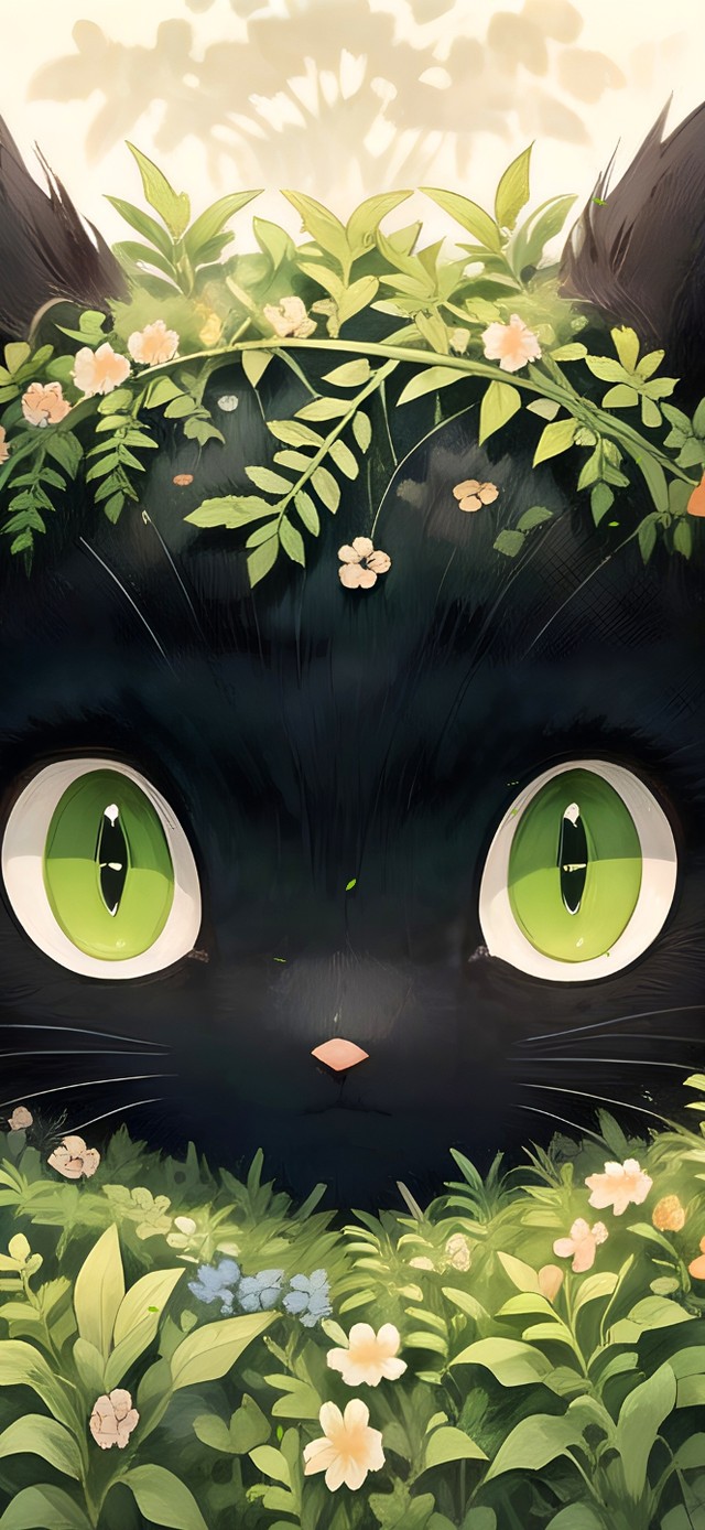 森林精灵猫咪