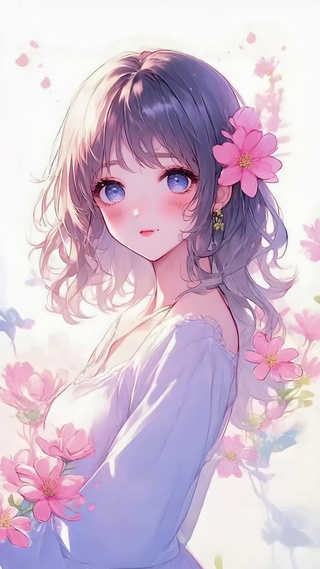 花朵女孩