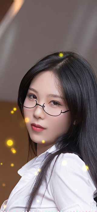 4K白衬衫制服美女
