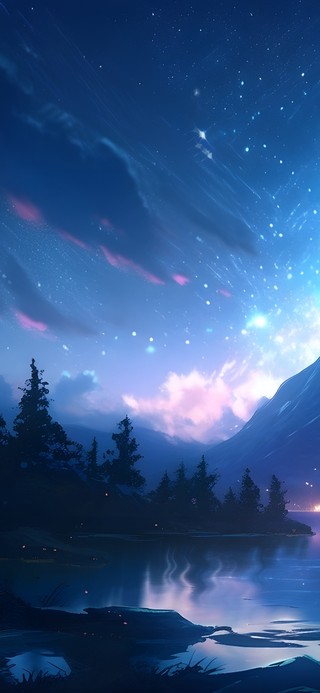 唯美夜空