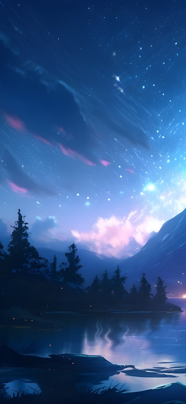 唯美夜空