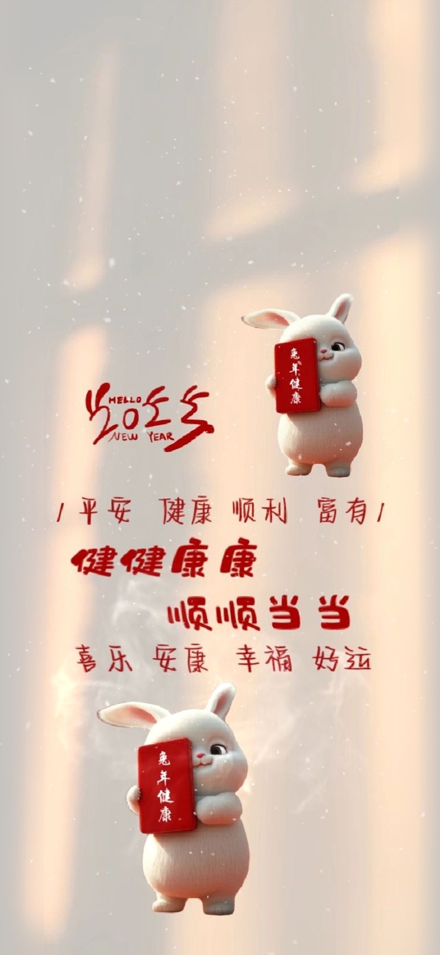 健康好运 兔然暴富