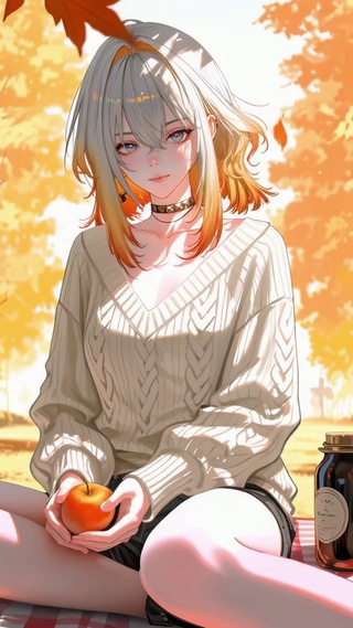 秋林毛衣美女嘉贝莉娜