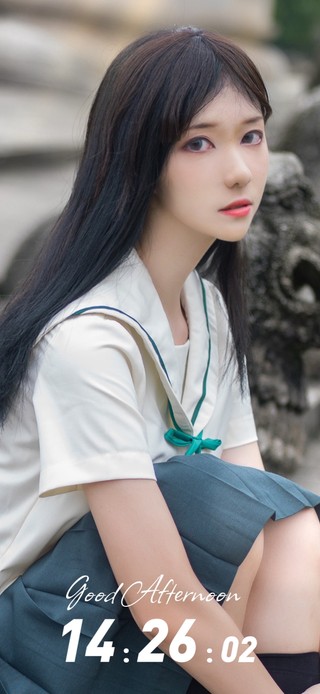 清纯JK制服学妹