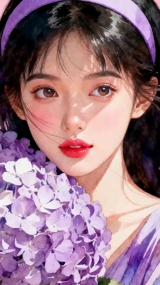长发女孩
