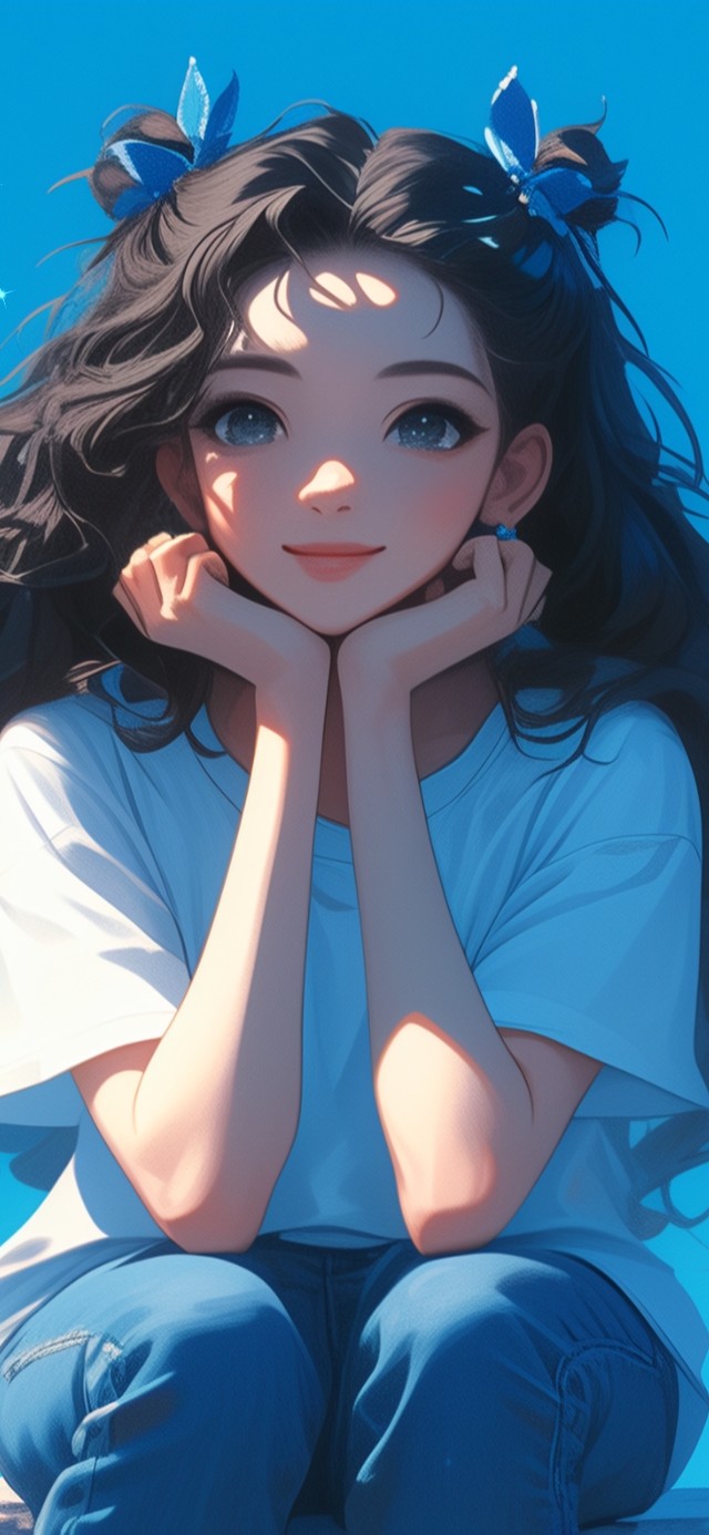 清新可爱女友