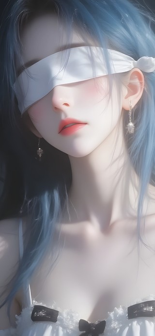治愈吊带裙女孩